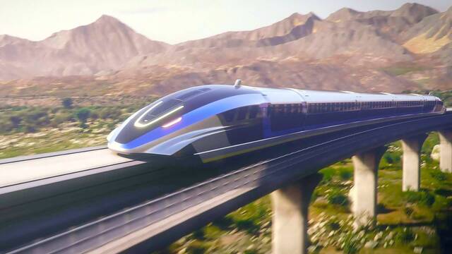 China revoluciona el transporte con su nuevo tren de levitacin magntica: llega a los 600 km/h y no contamina