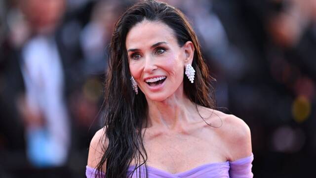 Demi Moore, 63 a�os: 'Tuve una infancia muy dura, pas� por m�s de 30 colegios, me mudaba 3 veces por curso'