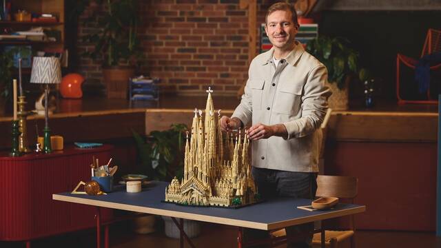 Rok �galin Kobe, dise�ador de LEGO: 'La Sagrada Familia ha sido el mayor reto de mi carrera, quer�amos captar su esencia'