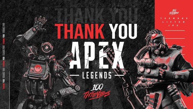 100 Thieves dice adiós a su equipo de Apex Legends
