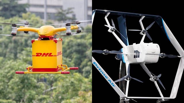 Amazon y DHL dicen adis al reparto por drones por varios problemas internos