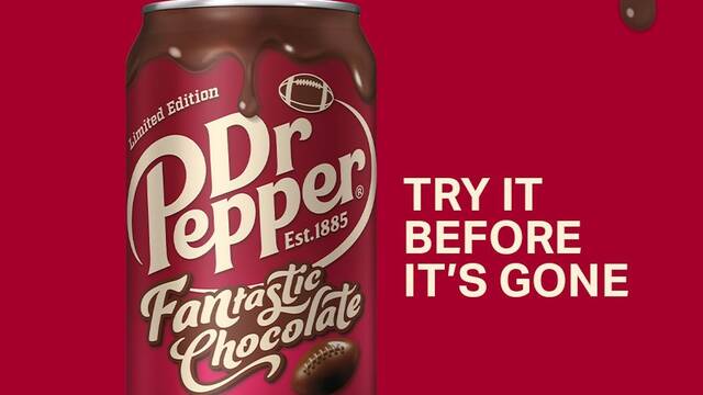 Dr. Pepper presenta su refresco con sabor a chocolate y se desata la locura