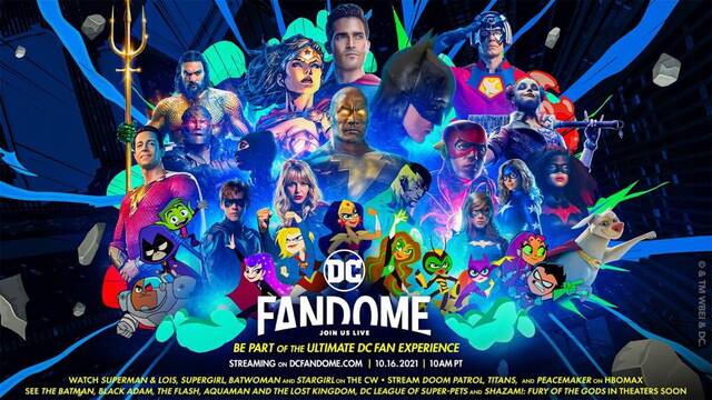 DC Fandome se celebrará el próximo 16 de octubre con todas las novedades de Warner y DC