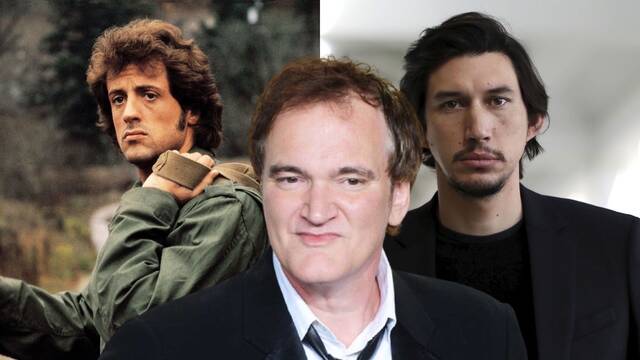 Una película de 'Rambo' con Adam Driver: Tarantino quiere que sea su última película