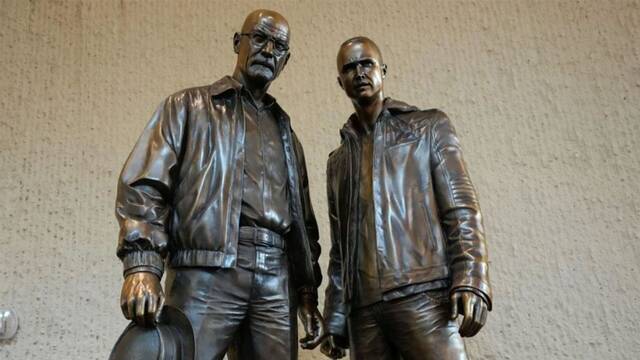Las estatuas de Breaking Bad en México levantan quejas de los políticos