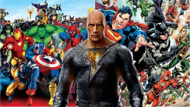 Dwayne Johnson quiere ver un crossover entre Marvel y DC en cines
