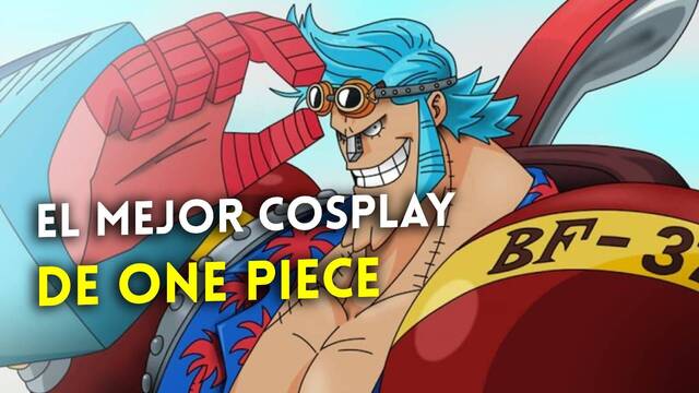 One Piece deslumbra con un alucinante cosplay de Franky