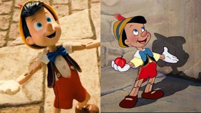 Comparan el triler del remake de Pinocho con el original. Son muy parecidos?