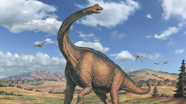 Descubren al dinosaurio más grande que jamás haya existido en Europa