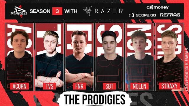 The Prodigies anuncia su nuevo equipo de talentos emergentes de CS:GO