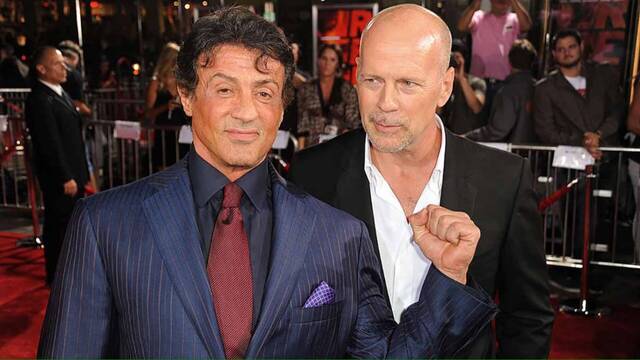 Sylvester Stallone ech a Bruce Willis de 'Los Mercenarios 3' por un cabreo monumental