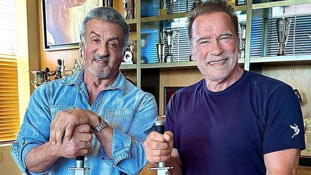 Sylvester Stallone desvela cules son sus pelculas favoritas de Arnold Schwarzenegger