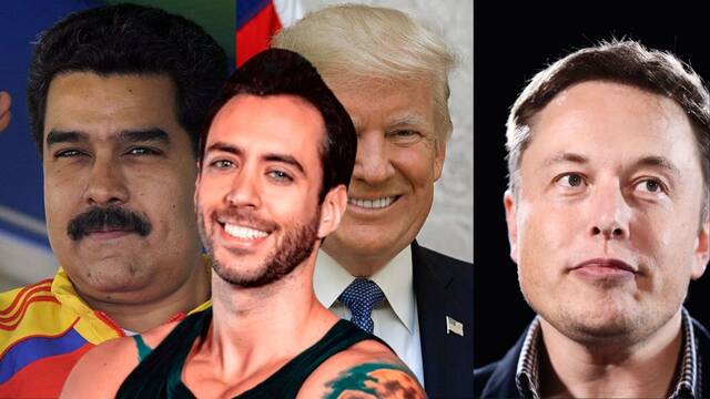 Jordi Wild se suma a la pelea de Elon Musk y Maduro, presentando un nuevo contrincante: Donald Trump
