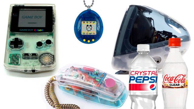 As es como la guerra entre Pepsi y Coca-Cola puso de moda los accesorios y carcasas transparentes de los 90