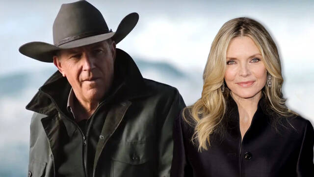 Michelle Pfeiffer protagonizar un spinoff de 'Yellowstone' tras la marcha de Kevin Costner