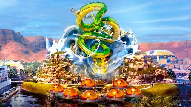 El editor de 'Dragon Ball' est en contra del colosal parque de Arabia Saud y afirma que 'no es justo para los japoneses'