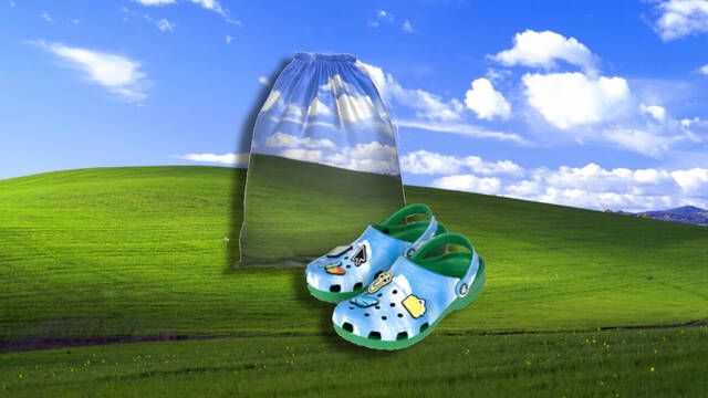 Las Crocs inspiradas en Windows XP ya son una realidad y Microsoft te permitir comprarlas 'pronto'