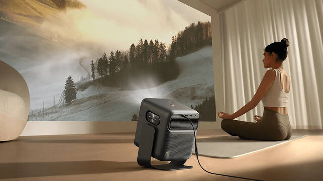 Si amas el cine, prep�rate para estar obsesionado con este proyector que convierte cualquier pared en una pantalla gigante