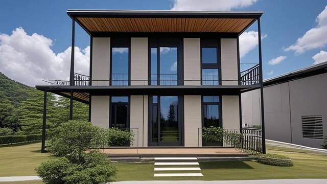 La casa prefabricada de dos plantas que puedes comprar en Amazon por menos de 14.000 euros: 'Es personalizable'