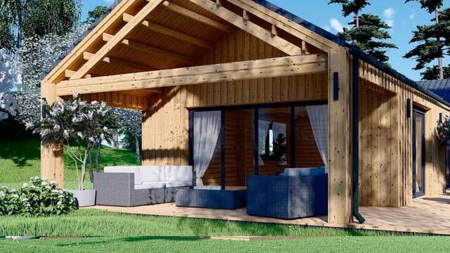 La casa prefabricada de ms de 100 metros cuadrados que arrasa en Espaa: seis dormitorios por menos de 40.000 euros