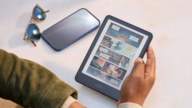 El Kindle que los fans de los c�mics y el manga llevaban a�os esperando: sin lag y a todo color