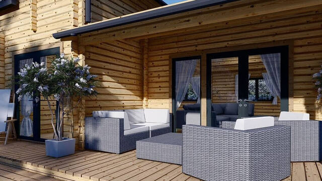 La casa prefabricada que conquista Espa�a: dos plantas, tres dormitorios, porche y menos de 40.000 euros