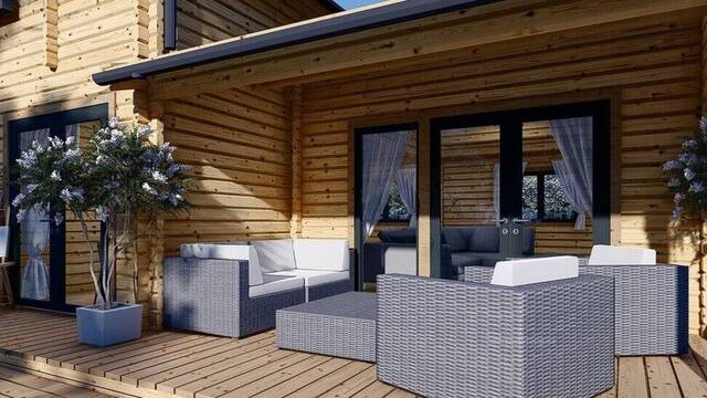 La casa prefabricada de 37.474 euros que arrasa en Espa�a: 114 m2, dos ba�os y un porche incluido