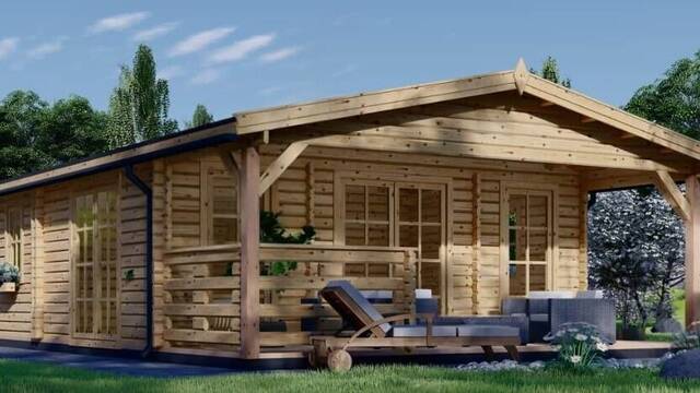 Construida en tres meses, porche, dos habitaciones y cuesta 17.000 euros: as� es la casa prefabricada que arrasa en Espa�a