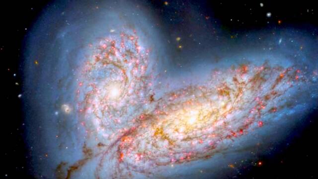 Cient�ficos afirman que la colisi�n entre nuestra galaxia, la V�a L�ctea, y Andr�meda ya ha comenzado