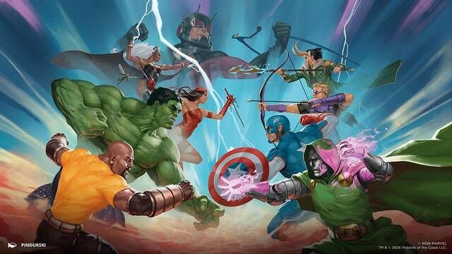 Marvel se mete de lleno en Magic: The Gathering y demuestra que sus superh�roes pueden ser mucho m�s poderosos que Thanos