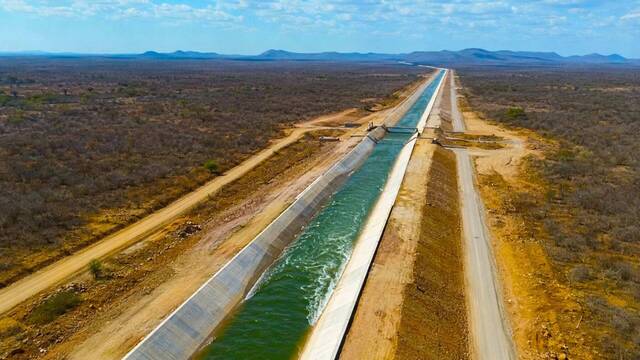 Brasil construye un 'r�o de hormig�n' de 145 kil�metros: ahora puede acabar con la sequ�a para millones de personas para 2040