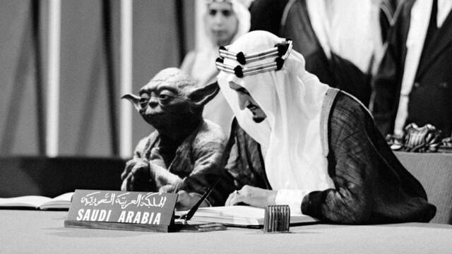 Yoda aparece por error en los libros de texto de Arabia Saud