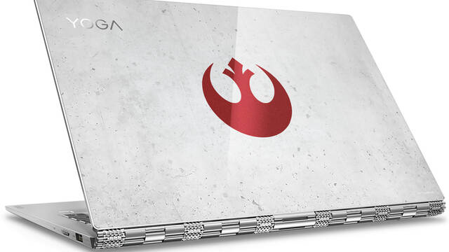 El porttil Lenovo Yoga 920 tendr diseos de los rebeldes y el Imperio de Star Wars