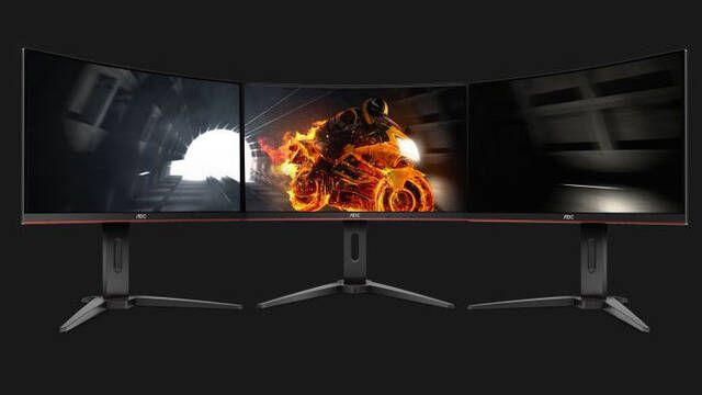 AOC presenta su nueva serie G1 de monitores curvos para jugones