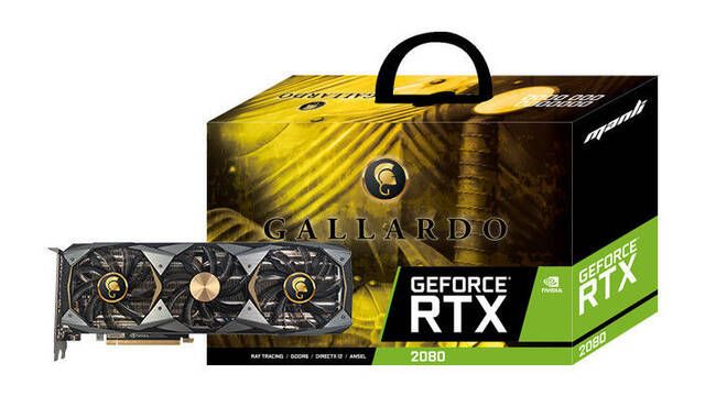 Manli anuncia sus GeForce RTX 2080 Ti y RTX 2080 Gallardo