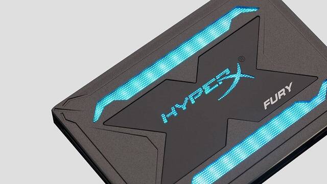 Kingston presenta su nuevo SSD HyperX Fury RGB