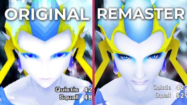 Comparativa grfica: Final Fantasy VIII Original Vs. Remastered