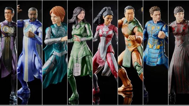 Eternals recibe sus figuras de acci�n de la l�nea Marvel Legends