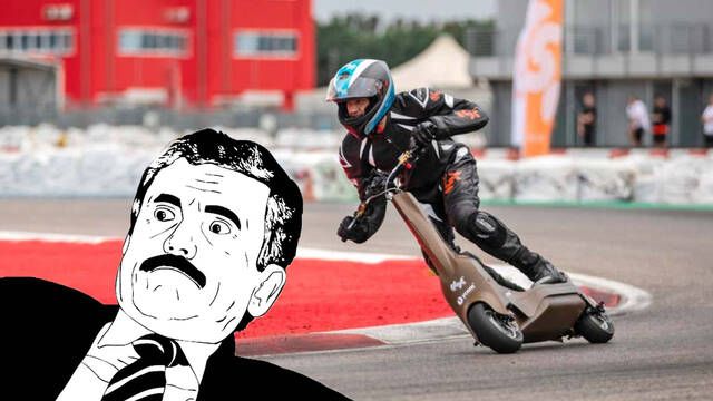 Descubre el S1-X eSkooter, un patinete eléctrico diseñado para competir en carreras