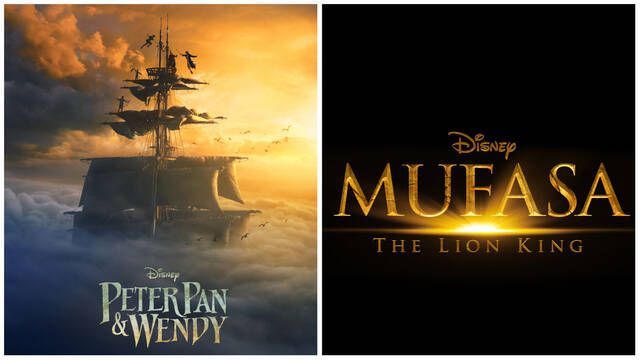 'Mufasa: El Rey Len' y 'Peter Pan & Wendy' revelan detalles y nuevos carteles