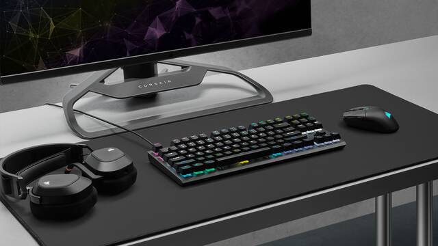Corsair anuncia el teclado para jugar K60 PRO TKL con interruptores OPX
