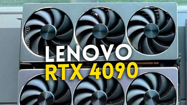 Nuevas imágenes de una NVIDIA GeForce RTX 4090 que muestran una gigantesca GPU de Lenovo