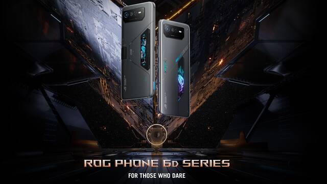 ASUS anuncia los nuevos teléfonos para jugar ROG Phone 6D