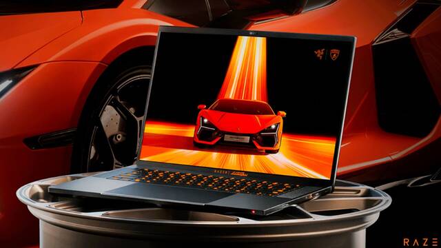 Razer presenta un portátil de lujo gracias a una alianza con Lamborghini