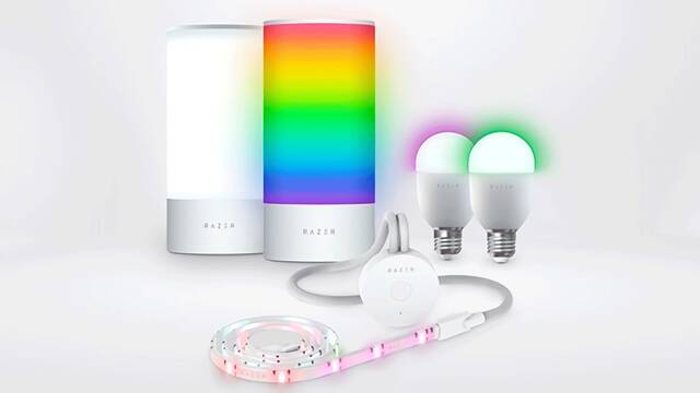 Razer anuncia su entrada en el mercado de la iluminación inteligente con lamparas, bombillas y tiras LED