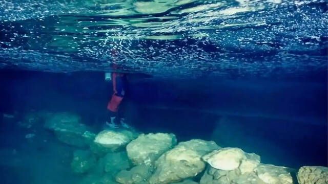 Descubren en Mallorca un puente prehistrico sumergido que desmuestra cmo el hombre lleg all antes de lo que se crea