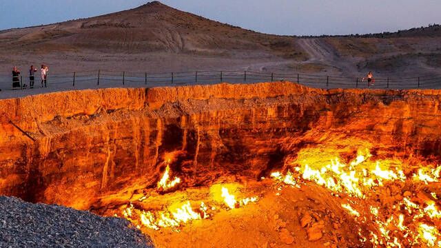 Alertan que las puertas del infierno se estn quedando sin gas y podran apagarse en cualquier momento