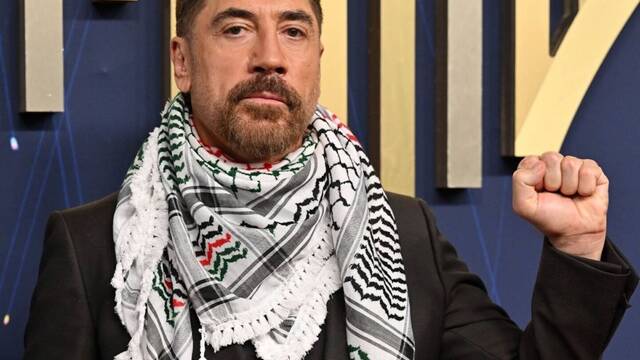 Javier Bardem, alto y claro en los Emmy: 'Vengo aqu a denunciar el Genocidio en Gaza y apoyar a Palestina'