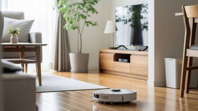 Este robot aspirador tiene m�s succi�n que Wall-E y es tan peque�o que cabe donde otros no llegan