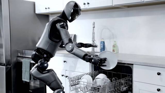 No es ciencia ficcin: este robot domstico hace lo imposible y ya es capaz de cargar tu lavavajillas sin ayuda